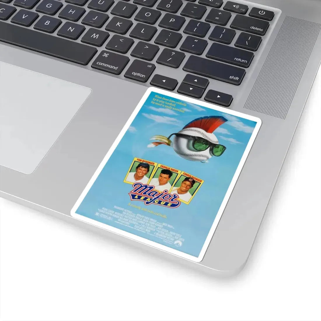 Major League 1989 Movie Poster - STICKER Vinyl Kiss-Cut Decal - The Sticker Space