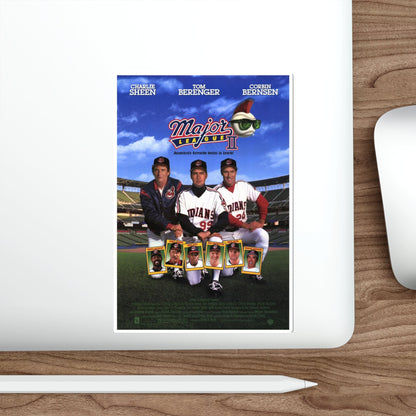 Major League II 1994 Movie Poster STICKER Vinyl Die-Cut Decal-The Sticker Space