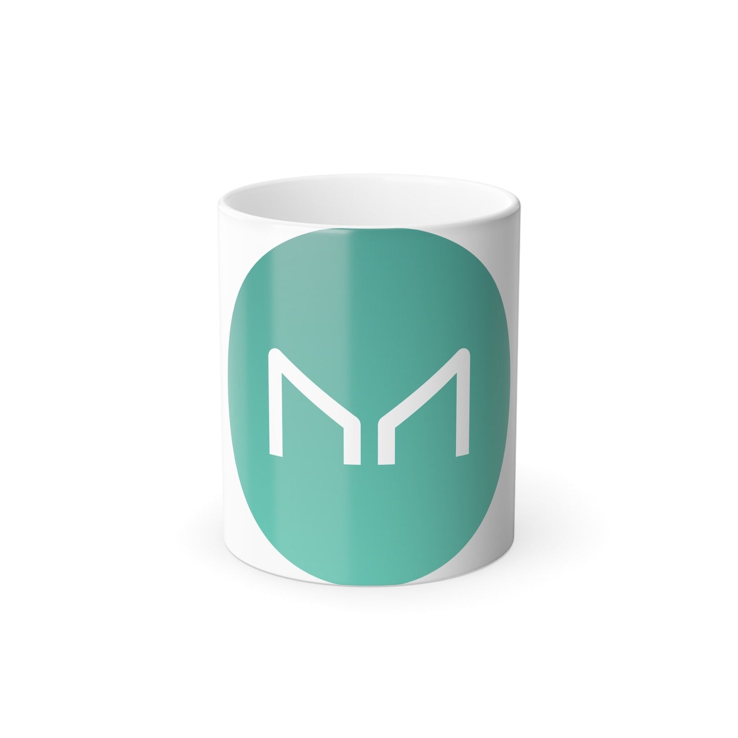 MAKER MKR (Cryptocurrency) Color Changing Mug 11oz-11oz-The Sticker Space