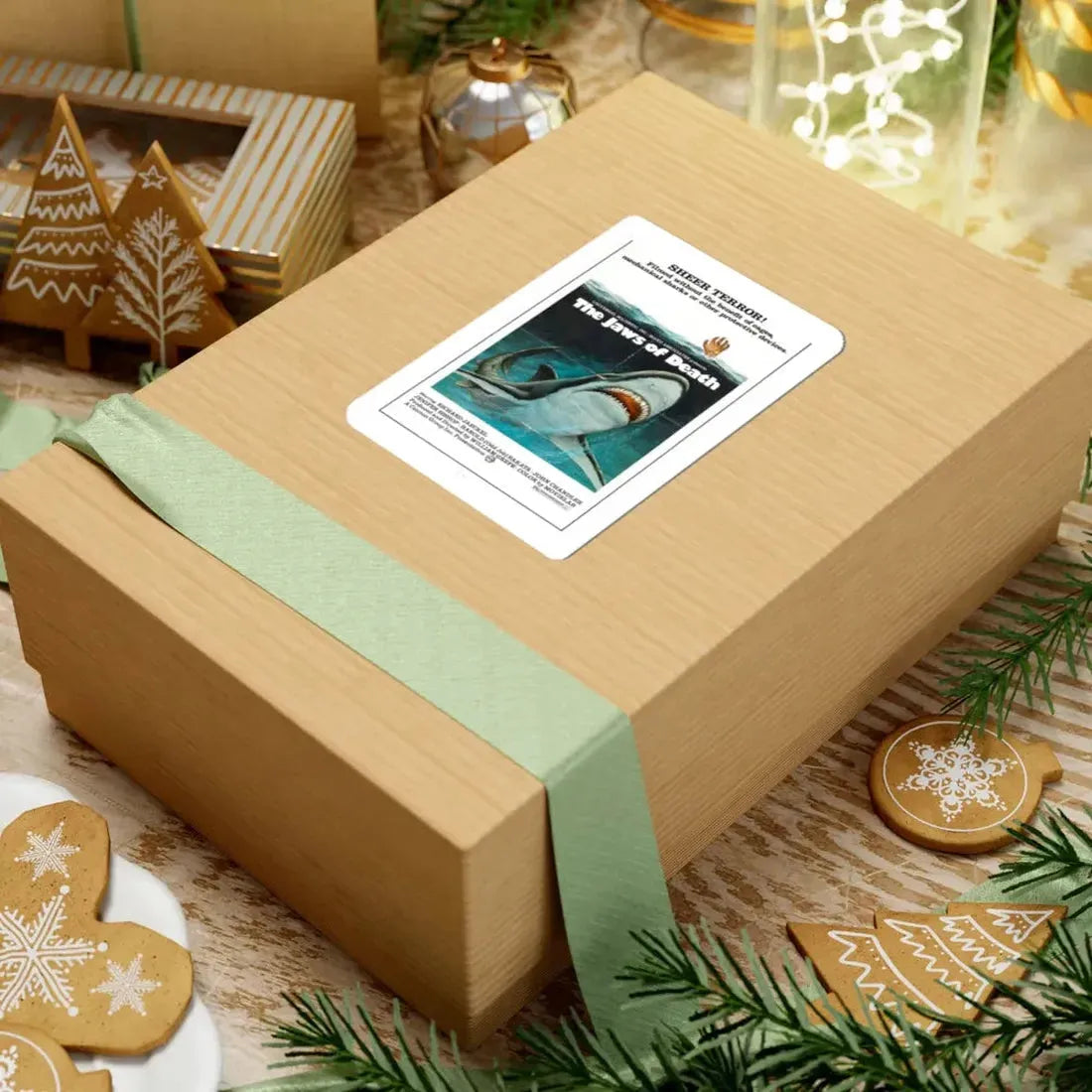 MAKO THE JAWS OF DEATH 1976 Movie Poster - STICKER Vinyl Kiss-Cut Decal - The Sticker Space