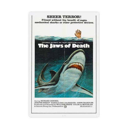 MAKO THE JAWS OF DEATH 1976 - Paper Movie Poster-16″ x 24″ (Vertical)-The Sticker Space