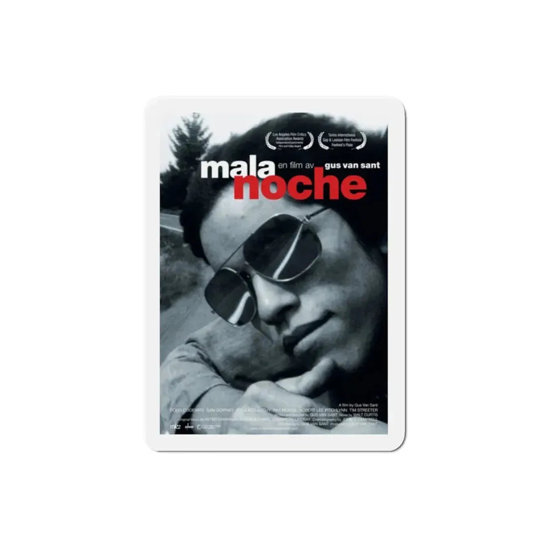 Mala Noche 1988 Movie Poster Refrigerator Magnet 2 Inch - The Sticker Space