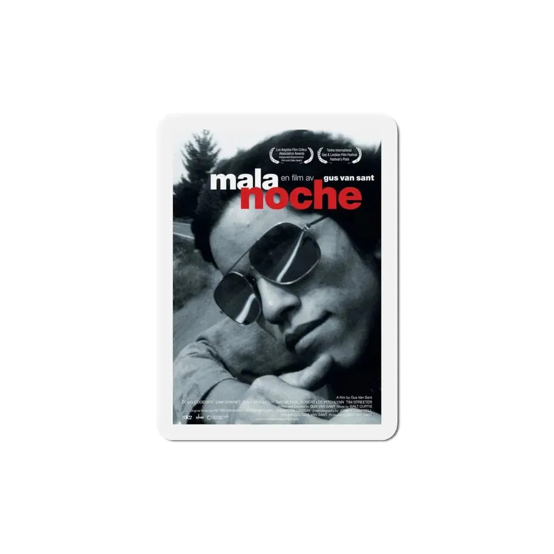 Mala Noche 1988 Movie Poster Refrigerator Magnet 6 Inch - The Sticker Space