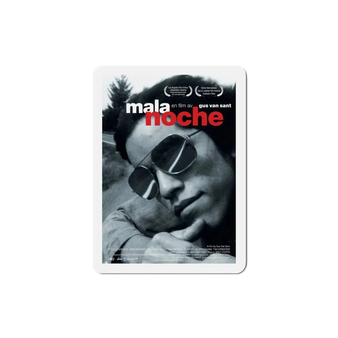 Mala Noche 1988 Movie Poster Refrigerator Magnet - The Sticker Space