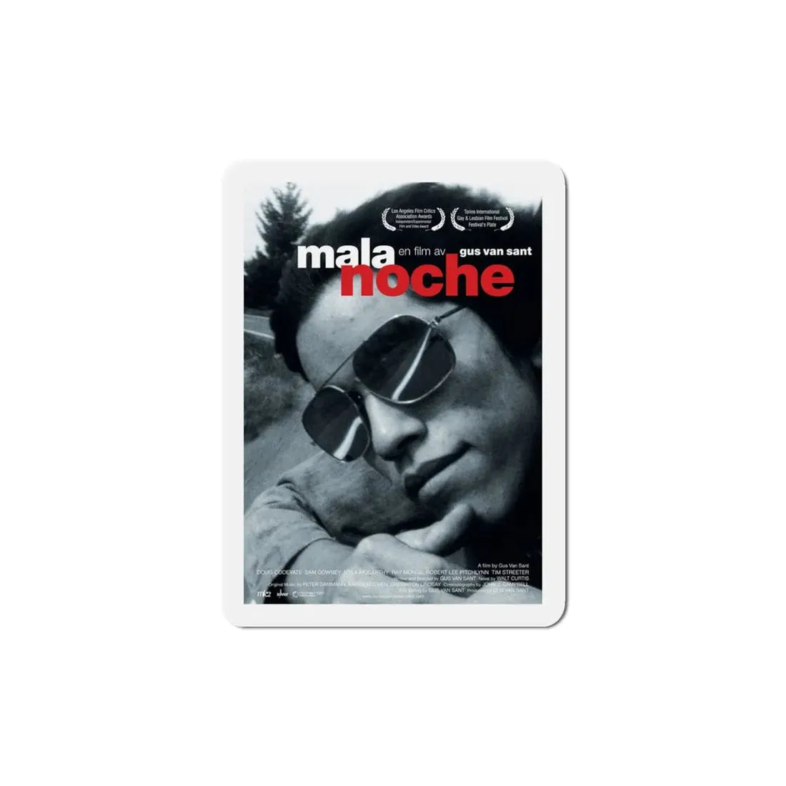 Mala Noche 1988 Movie Poster Refrigerator Magnet - The Sticker Space