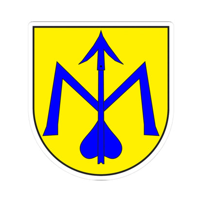 Maladers wappen (Switzerland) (Coat of Arms) STICKER Vinyl Kiss-Cut Decal 3 Inch White - The Sticker Space