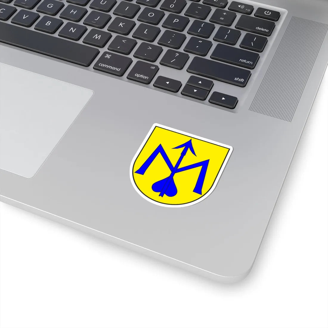 Maladers wappen (Switzerland) (Coat of Arms) STICKER Vinyl Kiss-Cut Decal - The Sticker Space