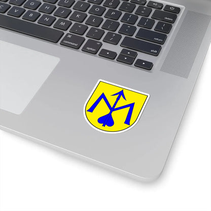 Maladers wappen (Switzerland) (Coat of Arms) STICKER Vinyl Kiss-Cut Decal - The Sticker Space
