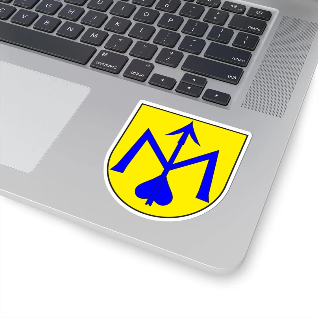 Maladers wappen (Switzerland) (Coat of Arms) STICKER Vinyl Kiss-Cut Decal - The Sticker Space