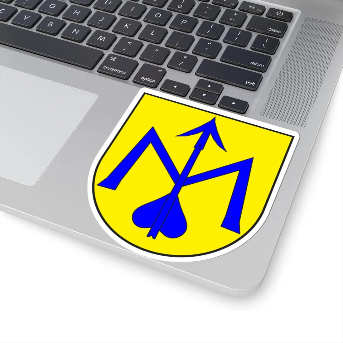 Maladers wappen (Switzerland) (Coat of Arms) STICKER Vinyl Kiss-Cut Decal - The Sticker Space