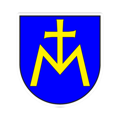 Malans wappen (Switzerland) (Coat of Arms) STICKER Vinyl Kiss-Cut Decal 2 Inch White - The Sticker Space