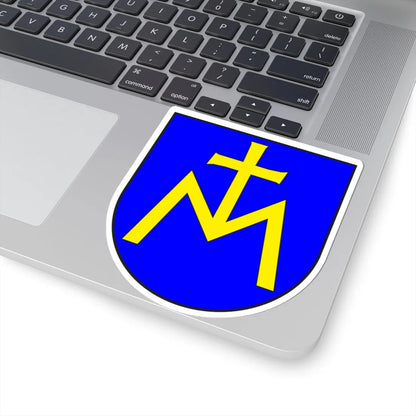 Malans wappen (Switzerland) (Coat of Arms) STICKER Vinyl Kiss-Cut Decal - The Sticker Space