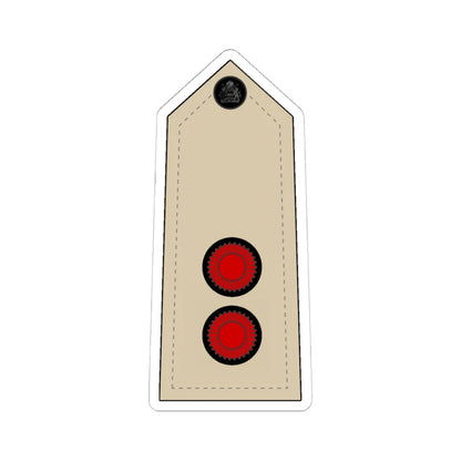 Malawi Navy   OF 1b (Malawi) (Military Rank) STICKER Vinyl Kiss-Cut Decal 6 Inch White - The Sticker Space