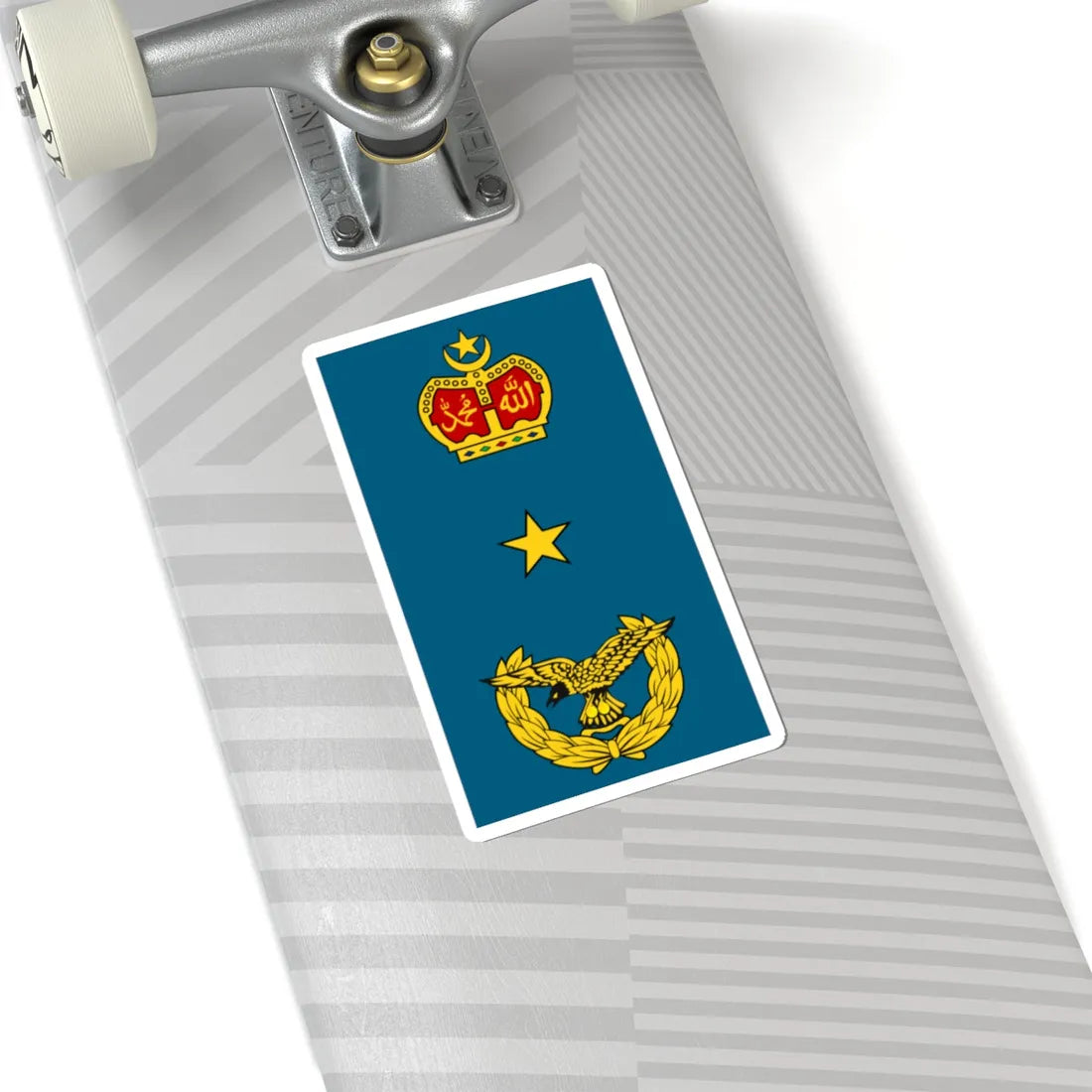 Malaysia Air Force OF 6 (Malaysia) (Military Rank) STICKER Vinyl Kiss-Cut Decal - The Sticker Space