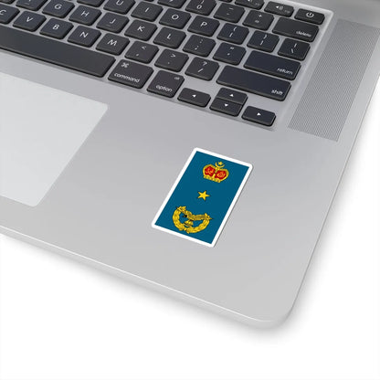 Malaysia Air Force OF 6 (Malaysia) (Military Rank) STICKER Vinyl Kiss-Cut Decal - The Sticker Space