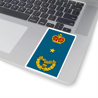 Malaysia Air Force OF 6 (Malaysia) (Military Rank) STICKER Vinyl Kiss-Cut Decal - The Sticker Space