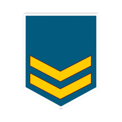 Malaysia Air Force OR 4 (Malaysia) (Military Rank) STICKER Vinyl Kiss-Cut Decal 3 Inch White - The Sticker Space
