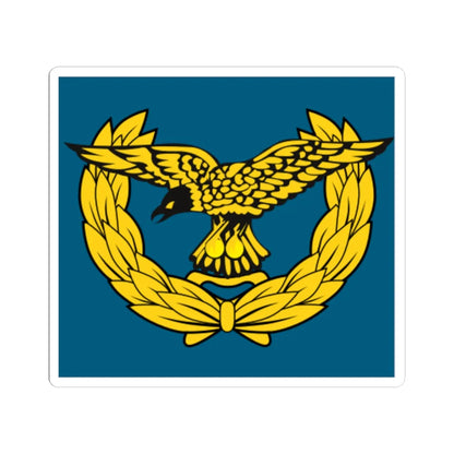 Malaysia Air Force OR 8 (Malaysia) (Military Rank) STICKER Vinyl Kiss-Cut Decal 3 Inch White - The Sticker Space