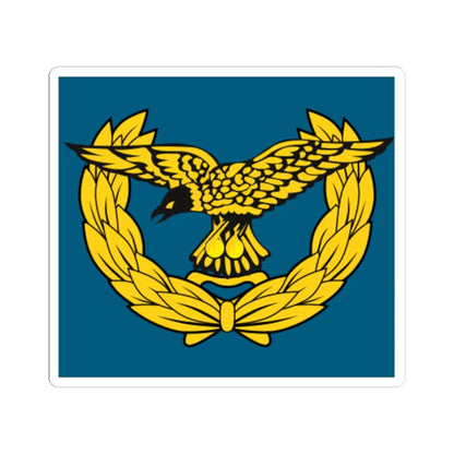 Malaysia Air Force OR 8 (Malaysia) (Military Rank) STICKER Vinyl Kiss-Cut Decal 6 Inch White - The Sticker Space