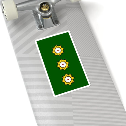 Malaysia army OF 2 (Malaysia) (Military Rank) STICKER Vinyl Kiss-Cut Decal - The Sticker Space