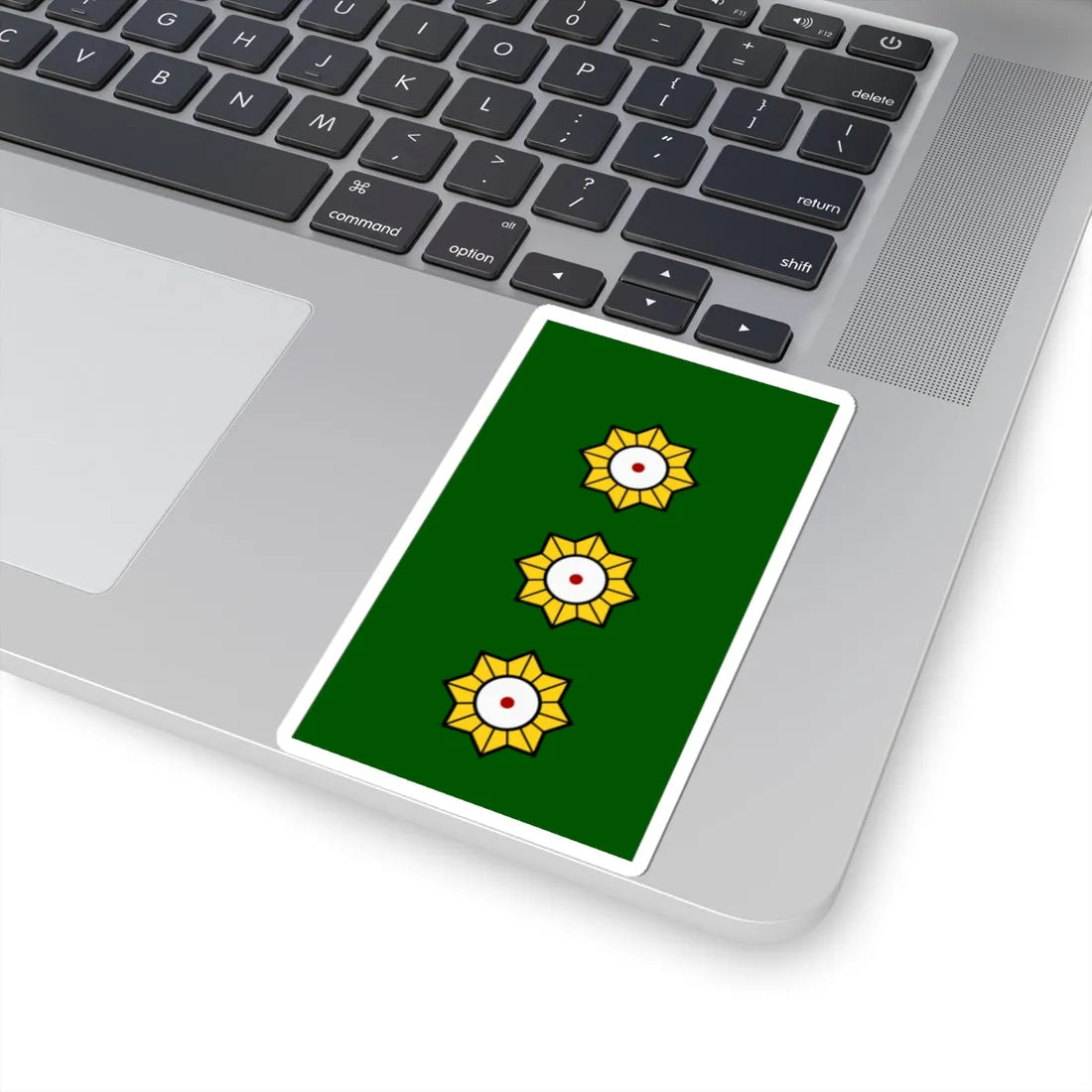 Malaysia army OF 2 (Malaysia) (Military Rank) STICKER Vinyl Kiss-Cut Decal - The Sticker Space