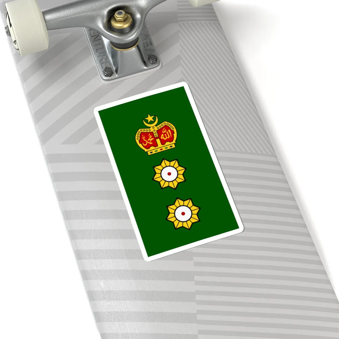 Malaysia army OF 5 (Malaysia) (Military Rank) STICKER Vinyl Kiss-Cut Decal - The Sticker Space