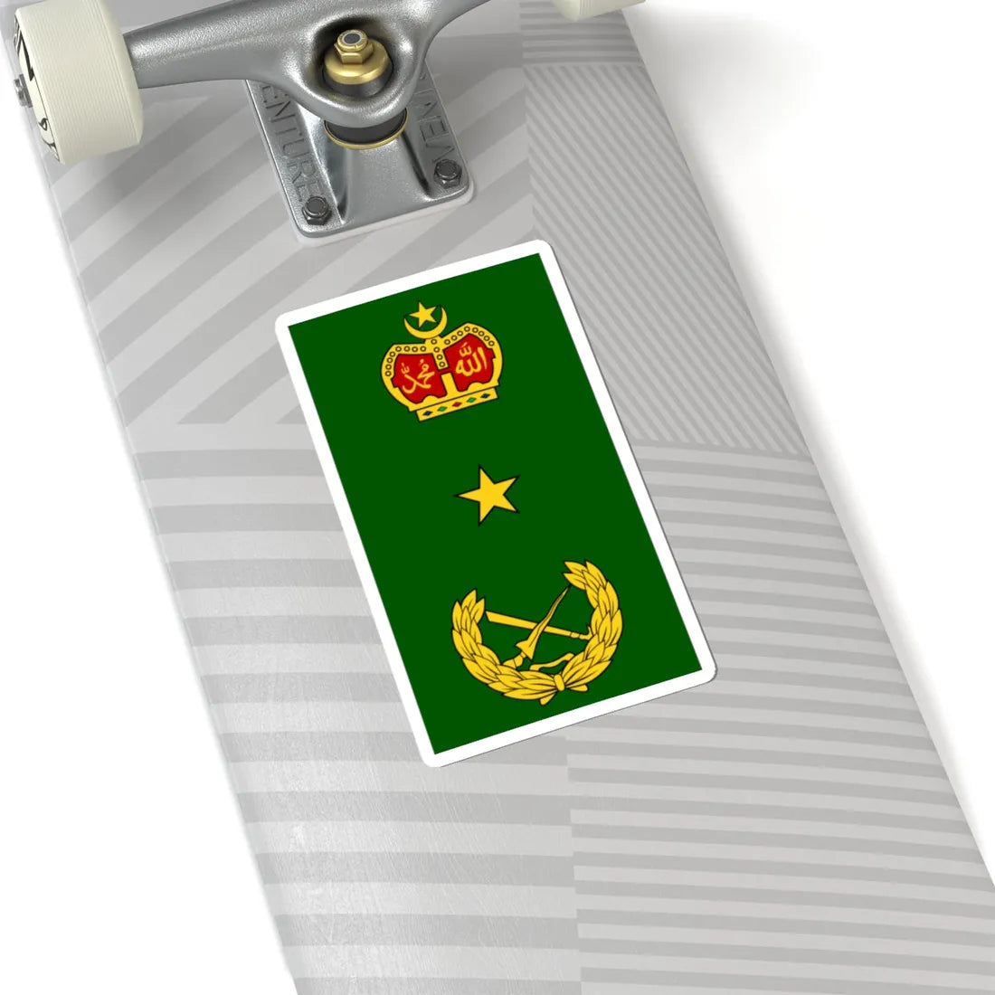 Malaysia army OF 6 (Malaysia) (Military Rank) STICKER Vinyl Kiss-Cut Decal - The Sticker Space