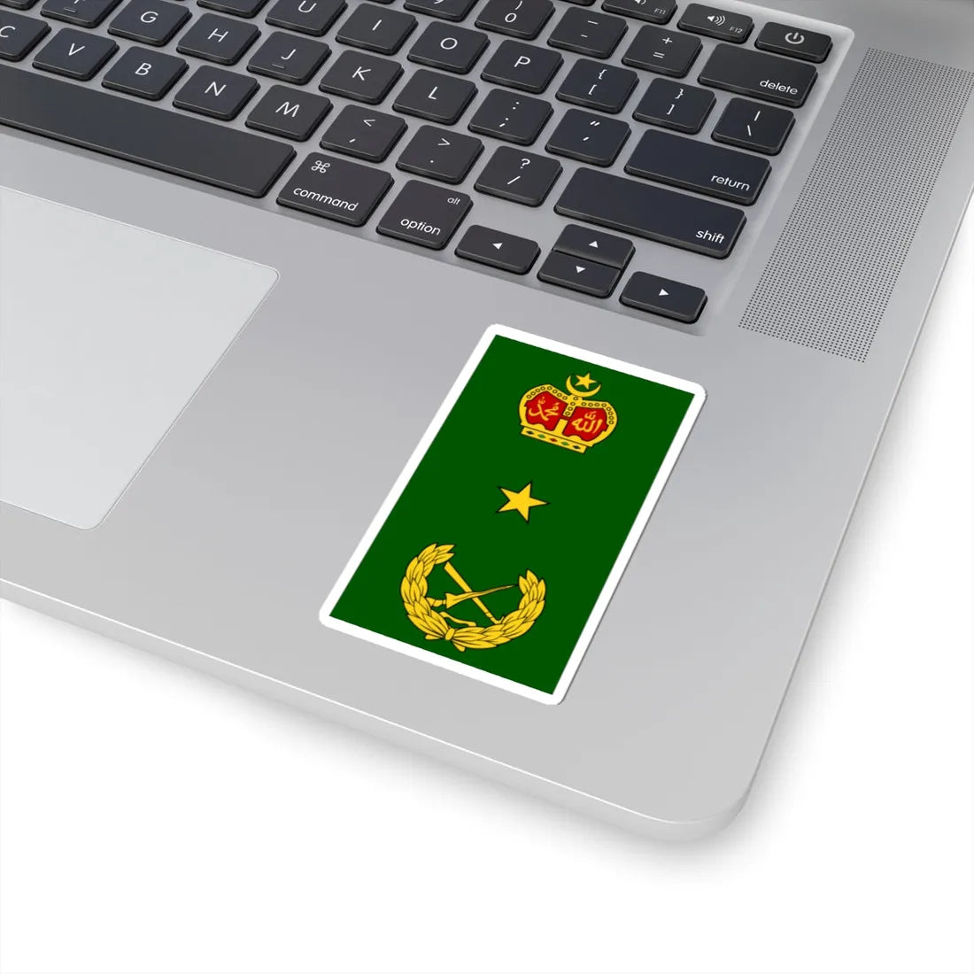 Malaysia army OF 6 (Malaysia) (Military Rank) STICKER Vinyl Kiss-Cut Decal - The Sticker Space