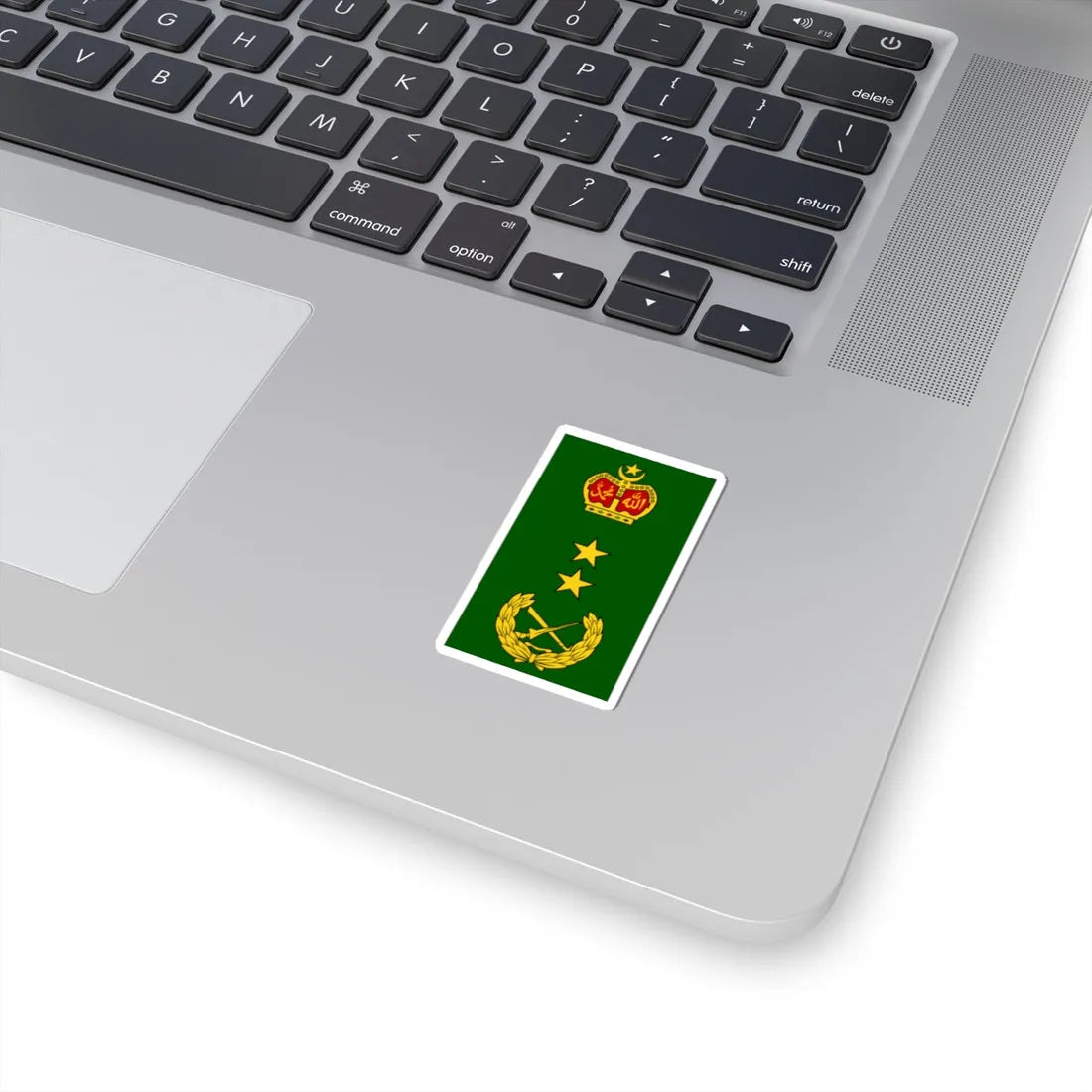 Malaysia army OF 7 (Malaysia) (Military Rank) STICKER Vinyl Kiss-Cut Decal - The Sticker Space