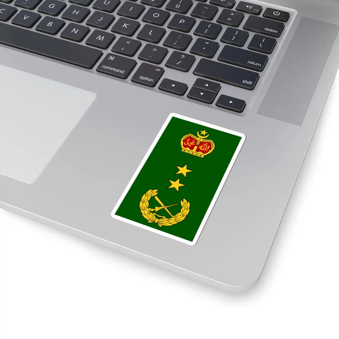 Malaysia army OF 7 (Malaysia) (Military Rank) STICKER Vinyl Kiss-Cut Decal - The Sticker Space