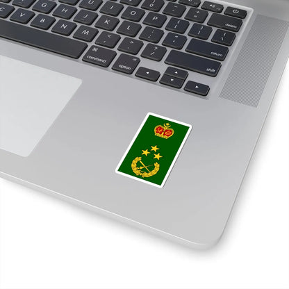 Malaysia army OF 8 (Malaysia) (Military Rank) STICKER Vinyl Kiss-Cut Decal - The Sticker Space