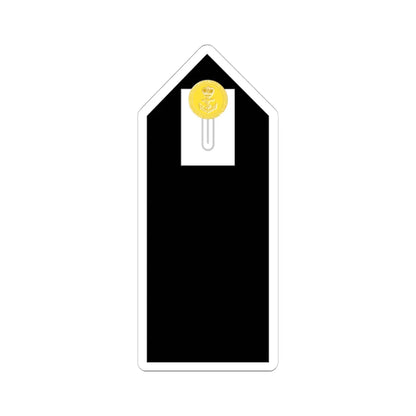 Malaysia Navy OF 2D (Malaysia) (Military Rank) STICKER Vinyl Kiss-Cut Decal 4 Inch White - The Sticker Space