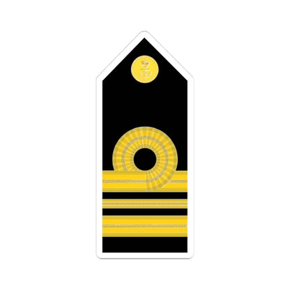 Malaysia Navy OF 3 (Malaysia) (Military Rank) STICKER Vinyl Kiss-Cut Decal 3 Inch White - The Sticker Space
