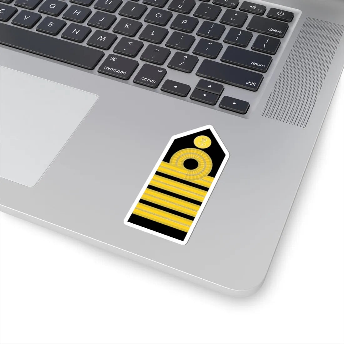 Malaysia Navy OF 5 (Malaysia) (Military Rank) STICKER Vinyl Kiss-Cut Decal - The Sticker Space