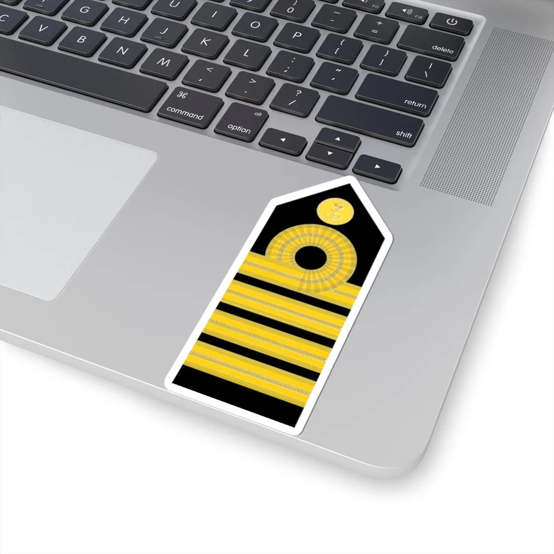 Malaysia Navy OF 5 (Malaysia) (Military Rank) STICKER Vinyl Kiss-Cut Decal - The Sticker Space