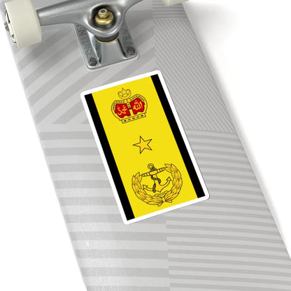 Malaysia navy OF 6 (Malaysia) (Military Rank) STICKER Vinyl Kiss-Cut Decal - The Sticker Space
