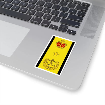 Malaysia navy OF 6 (Malaysia) (Military Rank) STICKER Vinyl Kiss-Cut Decal - The Sticker Space