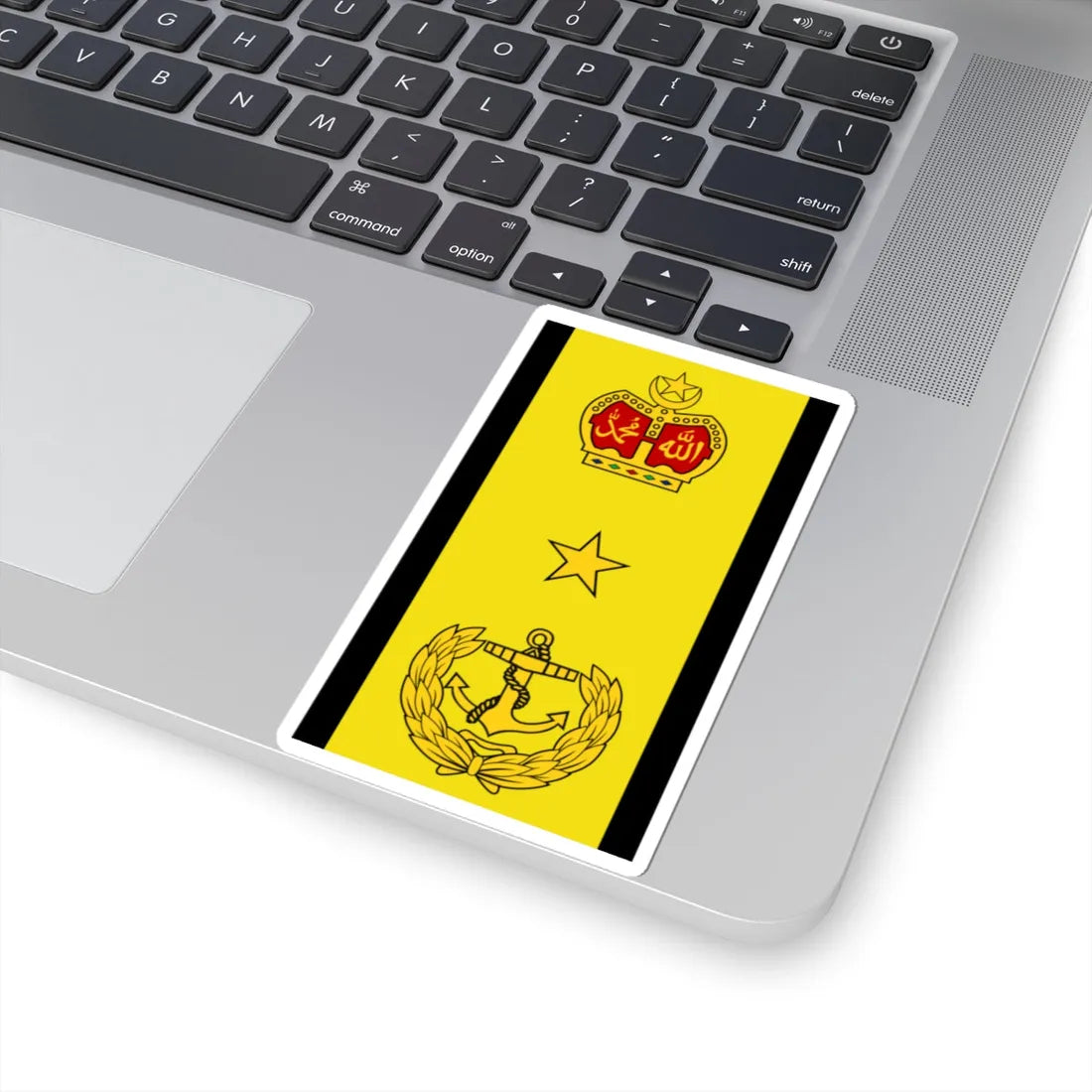 Malaysia navy OF 6 (Malaysia) (Military Rank) STICKER Vinyl Kiss-Cut Decal - The Sticker Space