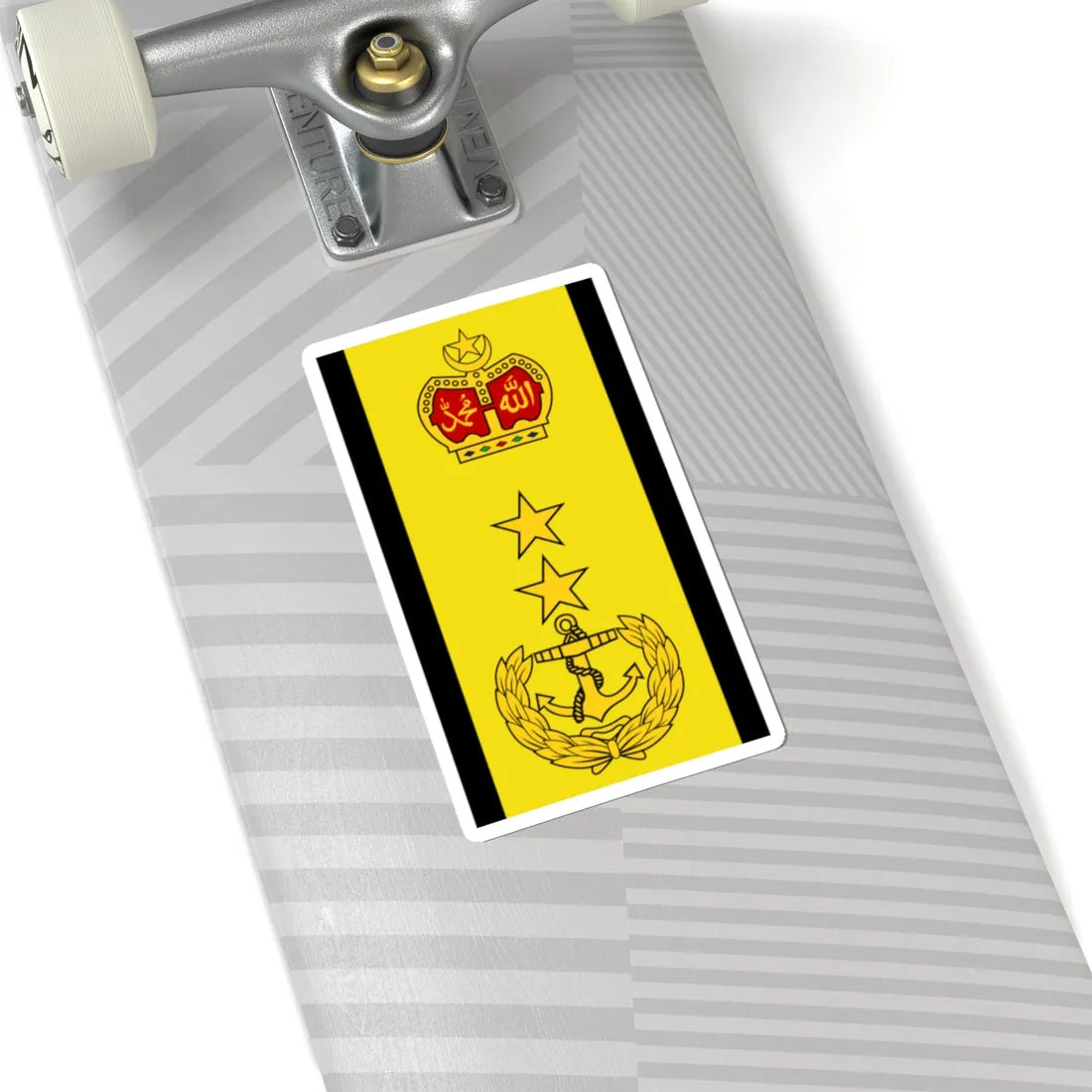 Malaysia navy OF 7 (Malaysia) (Military Rank) STICKER Vinyl Kiss-Cut Decal - The Sticker Space
