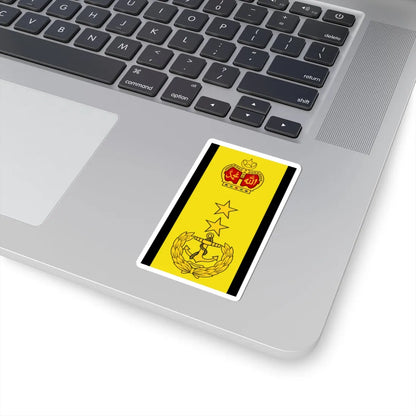 Malaysia navy OF 7 (Malaysia) (Military Rank) STICKER Vinyl Kiss-Cut Decal - The Sticker Space