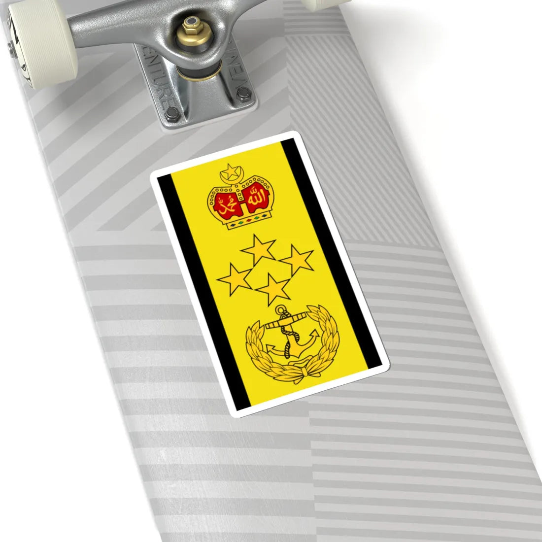 Malaysia navy OF 9 (Malaysia) (Military Rank) STICKER Vinyl Kiss-Cut Decal - The Sticker Space