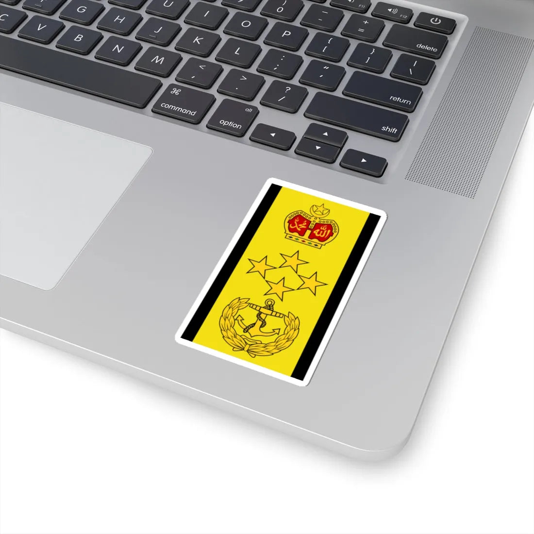 Malaysia navy OF 9 (Malaysia) (Military Rank) STICKER Vinyl Kiss-Cut Decal - The Sticker Space