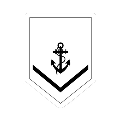 Malaysia Navy OR 3 New (Malaysia) (Military Rank) STICKER Vinyl Kiss-Cut Decal 4 Inch White - The Sticker Space