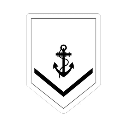 Malaysia Navy OR 3 New (Malaysia) (Military Rank) STICKER Vinyl Kiss-Cut Decal 6 Inch White - The Sticker Space