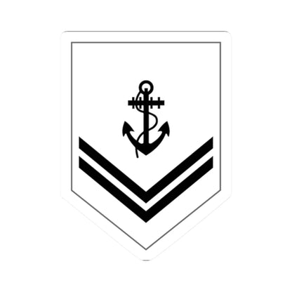 Malaysia Navy OR 4 New (Malaysia) (Military Rank) STICKER Vinyl Kiss-Cut Decal 2 Inch White - The Sticker Space