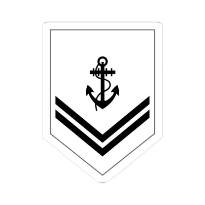 Malaysia Navy OR 4 New (Malaysia) (Military Rank) STICKER Vinyl Kiss-Cut Decal 3 Inch White - The Sticker Space