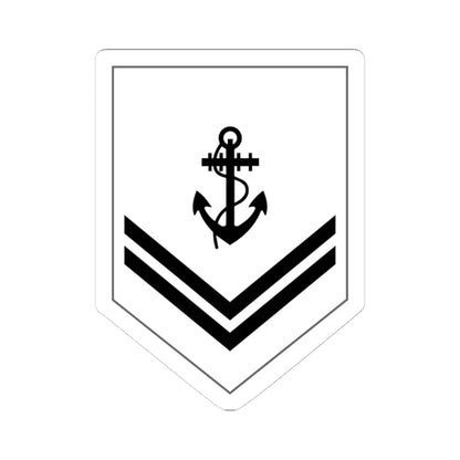 Malaysia Navy OR 4 New (Malaysia) (Military Rank) STICKER Vinyl Kiss-Cut Decal 4 Inch White - The Sticker Space
