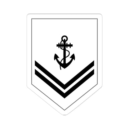 Malaysia Navy OR 4 New (Malaysia) (Military Rank) STICKER Vinyl Kiss-Cut Decal 6 Inch White - The Sticker Space
