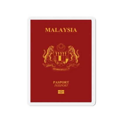 Malaysia Passport - Refrigerator Magnet 2 Inch - The Sticker Space