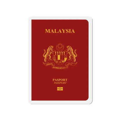 Malaysia Passport - Refrigerator Magnet 3 Inch - The Sticker Space